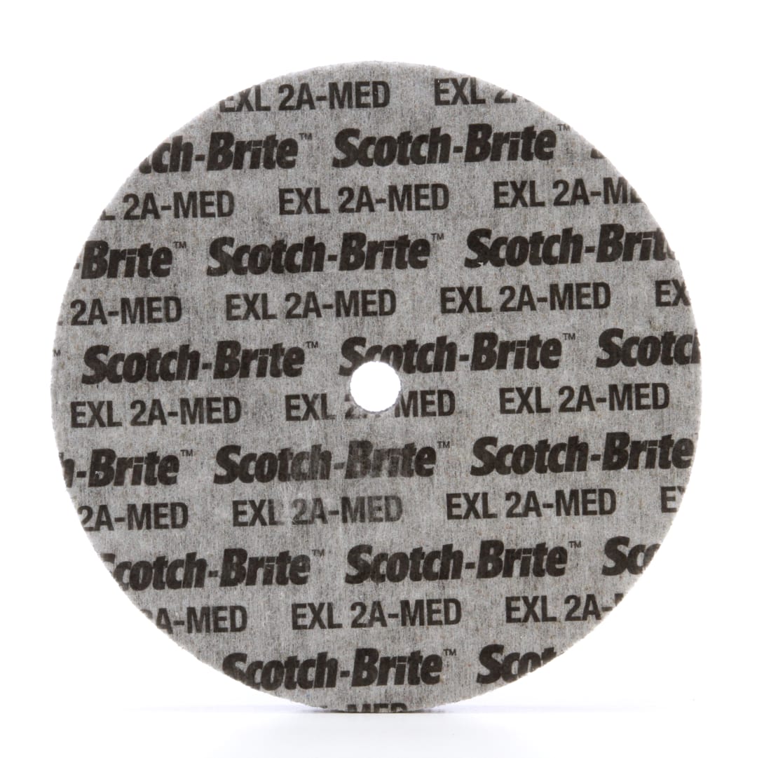 Scotch-Brite™ EXL XL-UW Unitised Teker, 76 mm x 6.35 mm x 6.35 mm, 2A Med