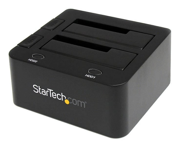 USB 3.0 -- SATA Dual Hard Drive Docking Station