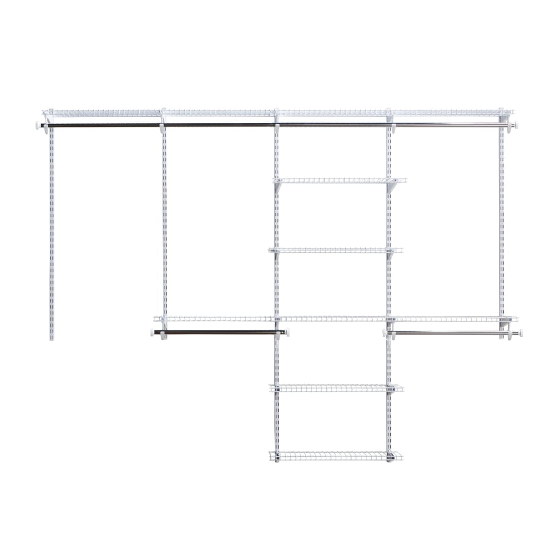 Rubbermaid 4 foot Hanging Kit - White