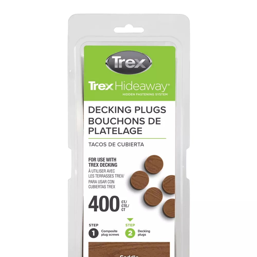 Trex® Decking Plugs Select Saddle - 400 count/pack