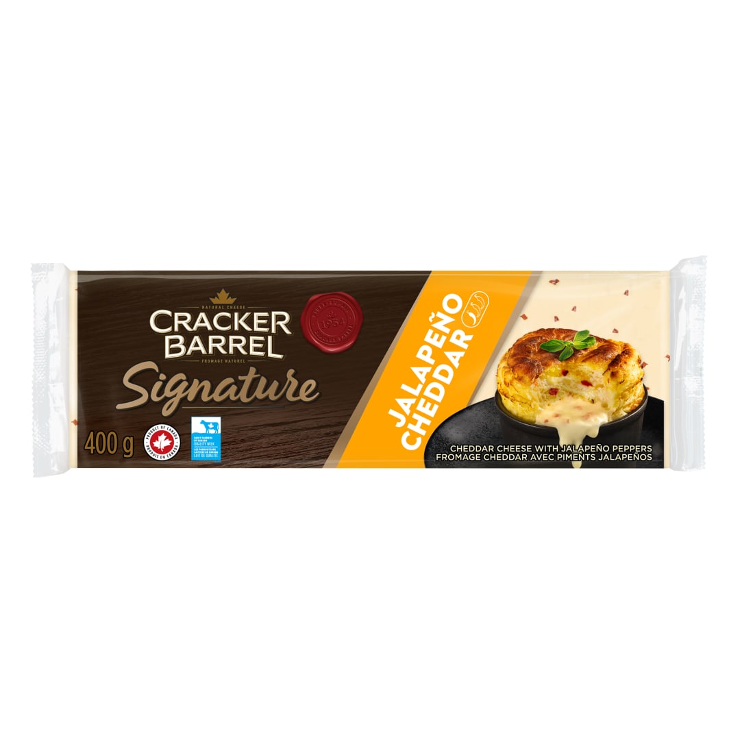 Cracker Barrel Signature Jalapeño Cheddar Cheese, 400g