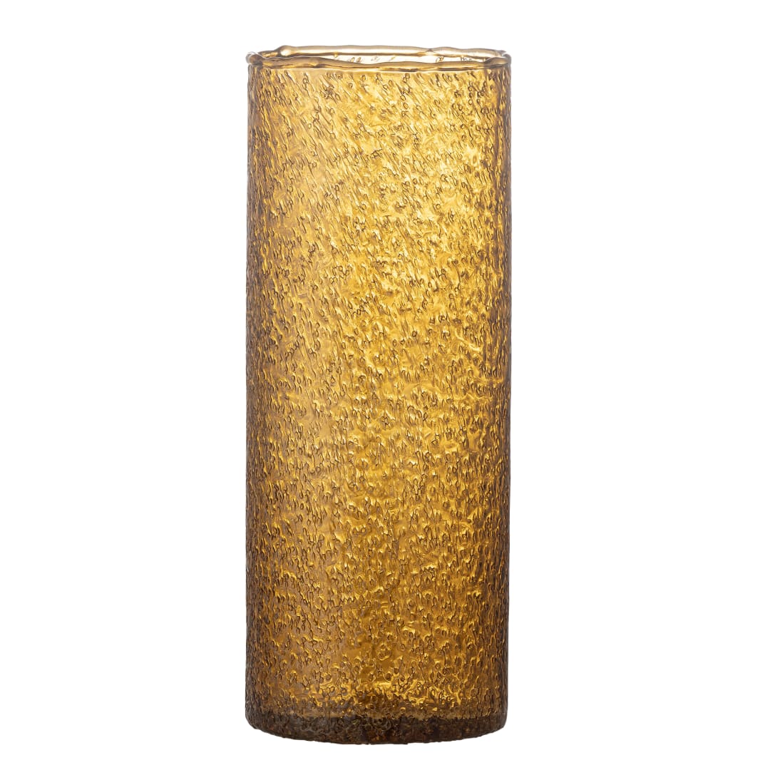 82068309 - Zenta Vase, Brown, Recycled Glass STOCK: 1