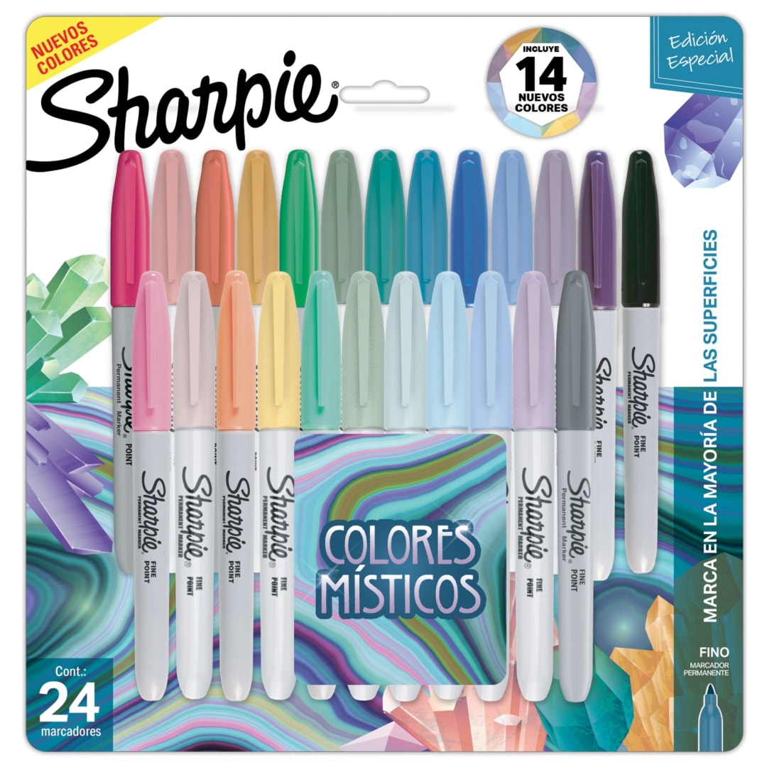 SHARPIE MYSTICS 24CT FINE ASST