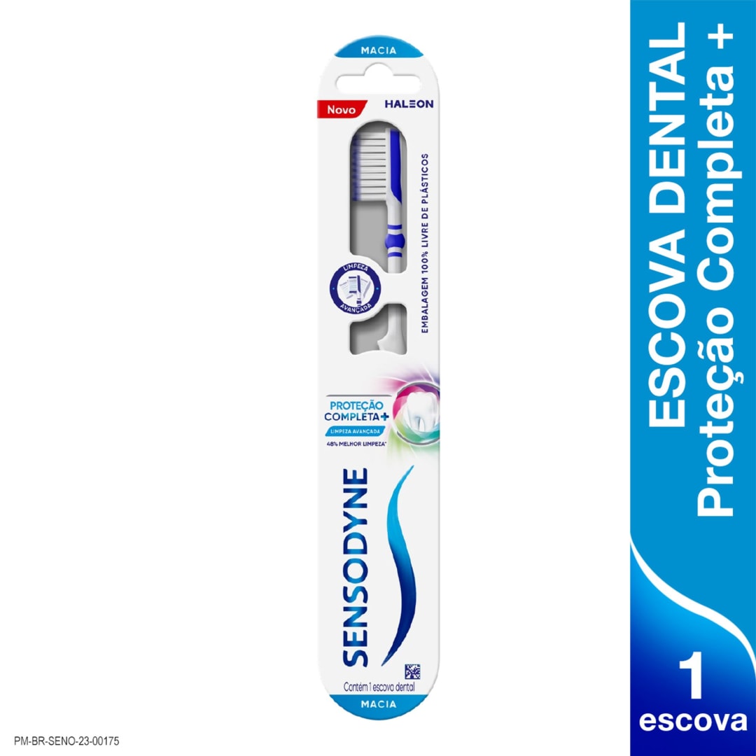 Sensodyne Escova Dental Proteção Completa +  Macia para Dentes Sensíveis