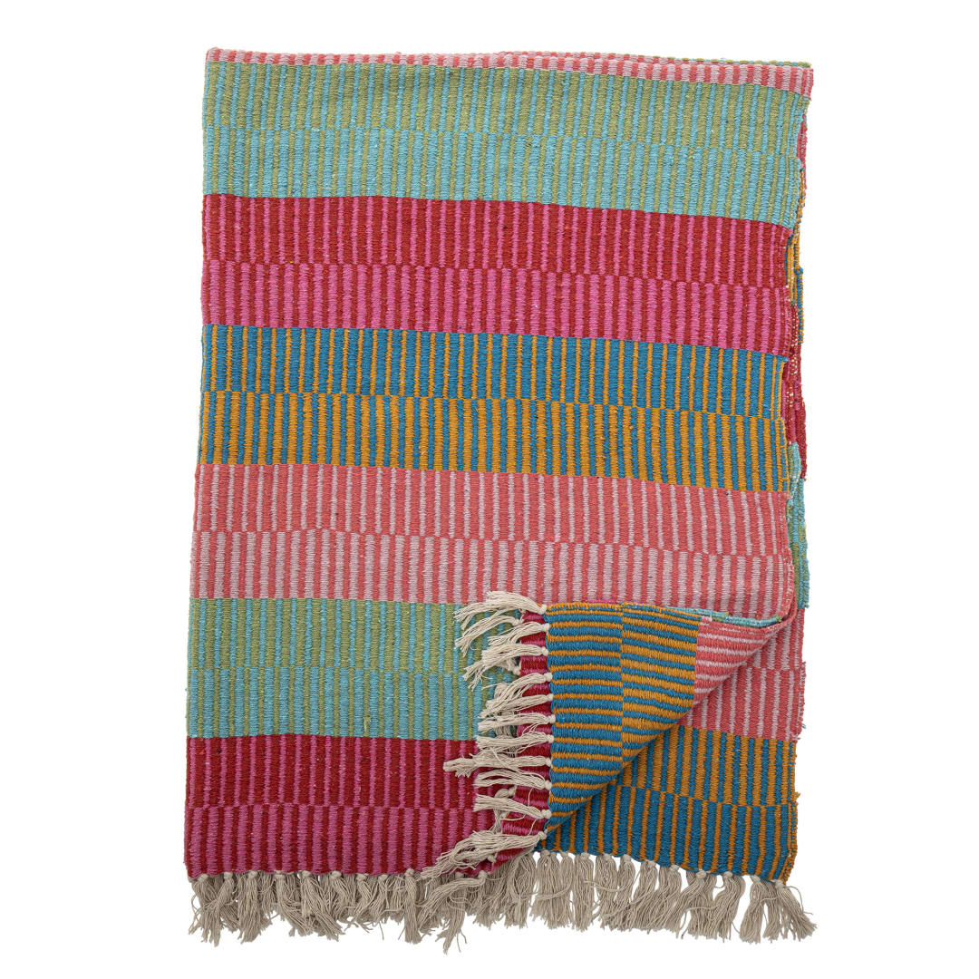 82051011 - Isnel Throw, Multi, Recycled Cotton STOCK: 300