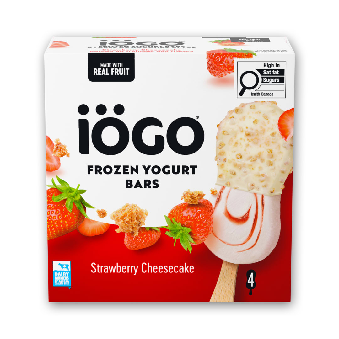 IOGO Froyo Strwbry Ch Bar 6(4x80ml) CA
