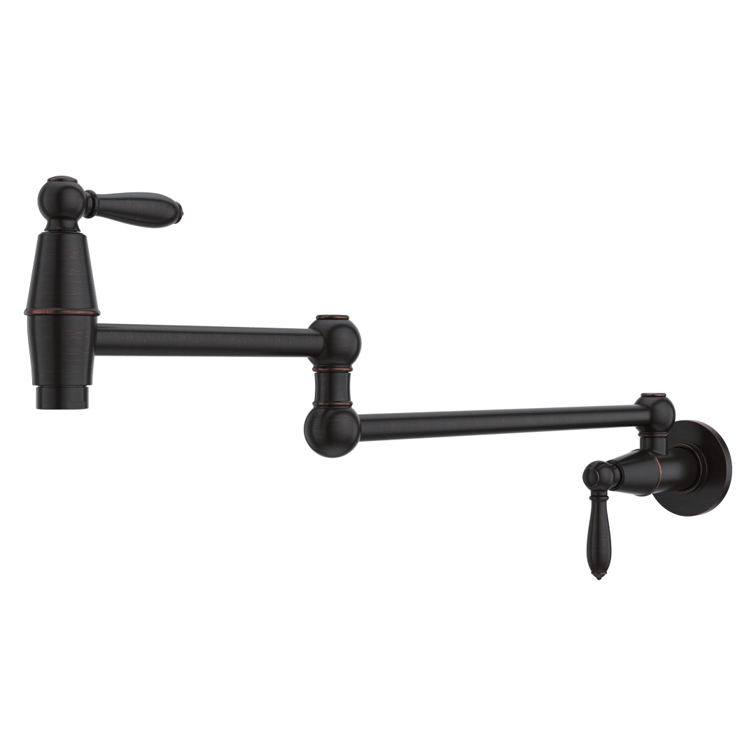 Port Haven Pot Filler Faucet in Tuscan Bronze