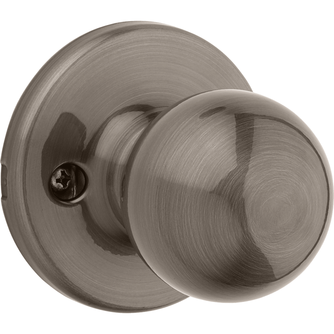 Polo Half-Dummy Knob in Antique Nickel
