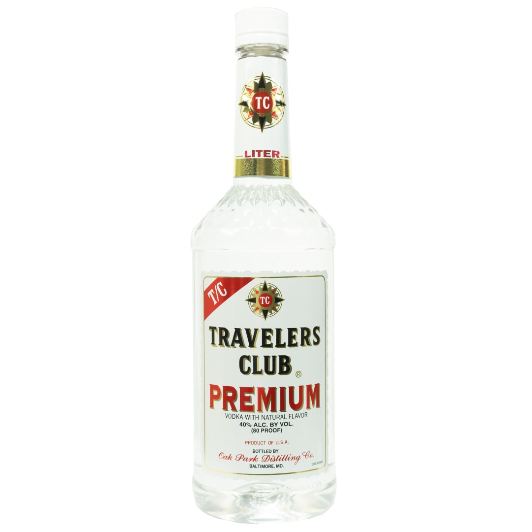 Travelers Club Vodka 1l 80 Proof