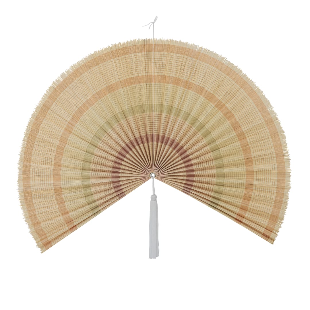 82064913 - Jaime Wall Decor, Yellow, Bamboo STOCK: 300