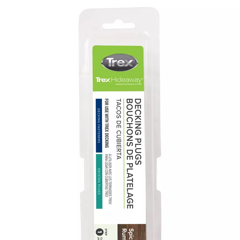 Trex® Decking Plugs Spiced Rum - 80 count/pack