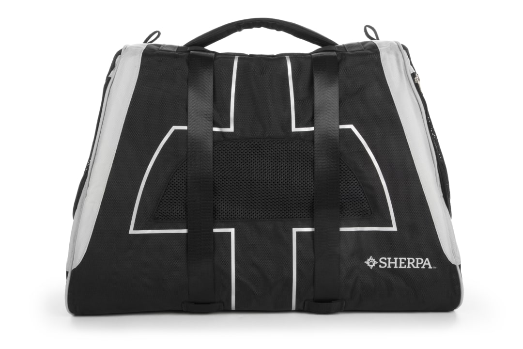 Sherpa Forma Frame Crash-Tested Travel Pet Carrier, Black, Extra Large