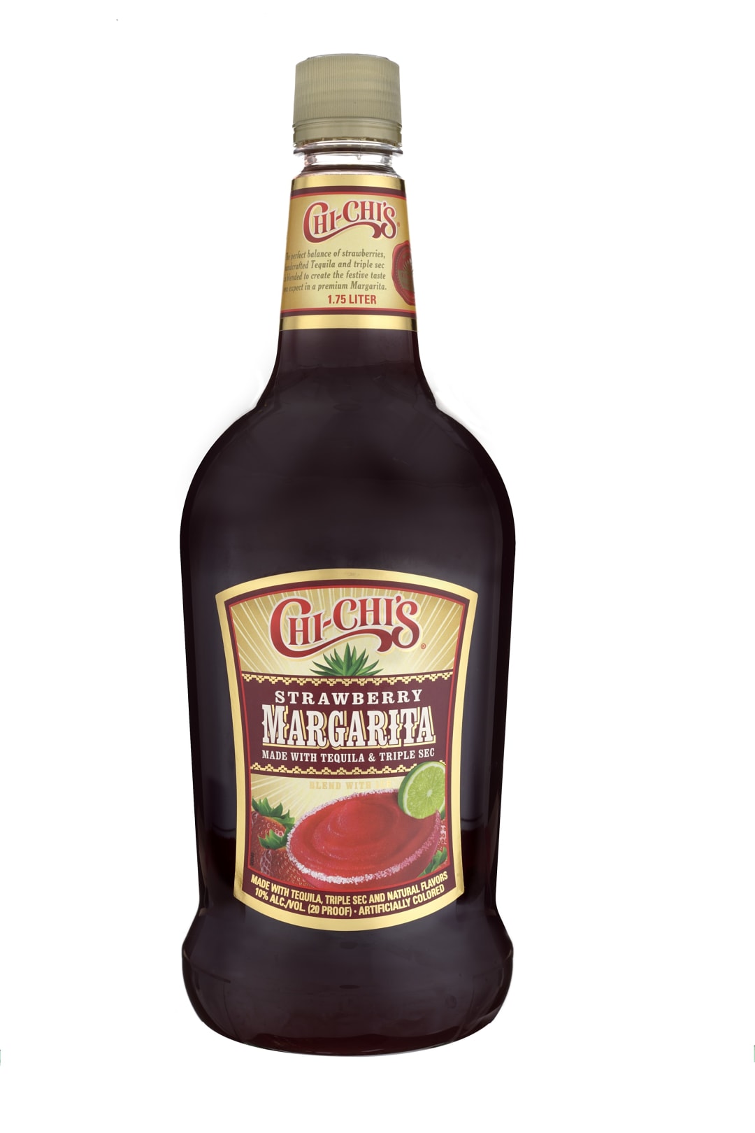 Chi-Chi's Strawberry Margarita 1.75l 20 Proof