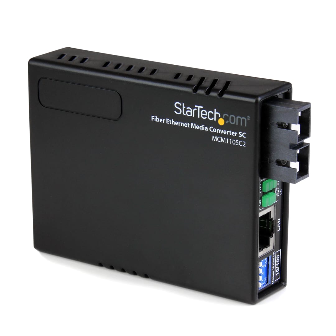 10 100 100Base FX MultiMode Media Converter SC