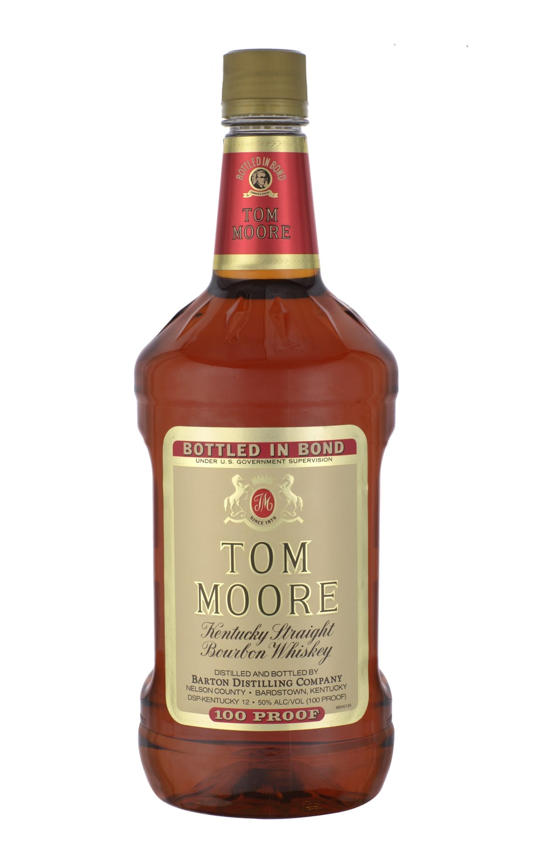 Tom Moore Kentucky Straight Bourbon Whiskey 1.75l 100 Proof