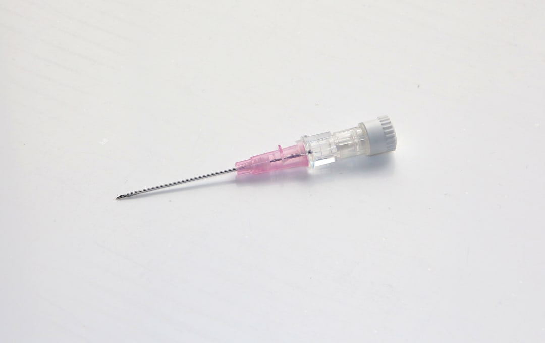 Covetrus Straight IV Catheter, Rose, 20G x 32mm, Sterile