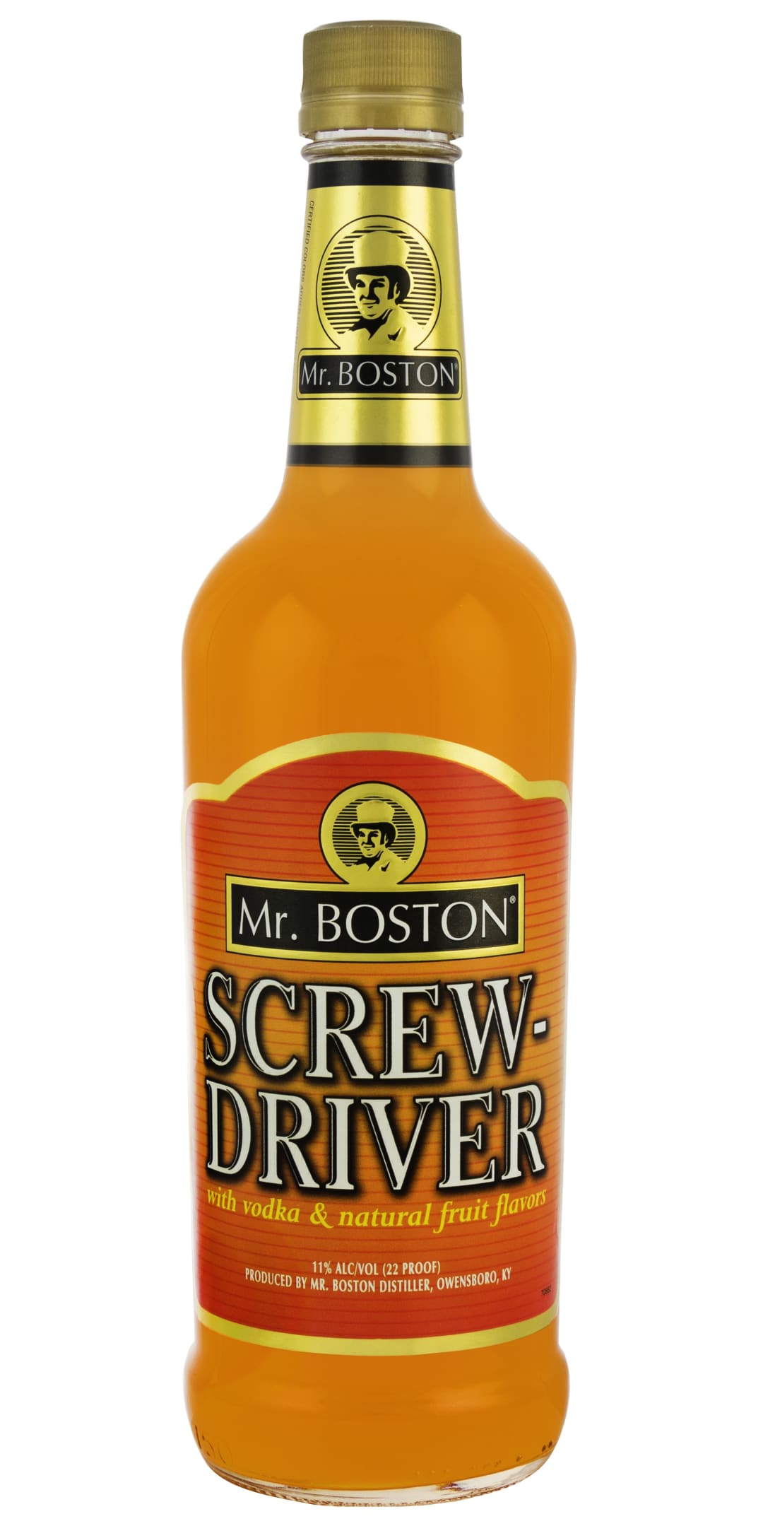 Mr. Boston Vodka Screwdriver Cocktail 750ml 22 Proof