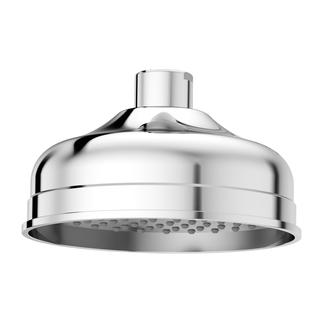 Tisbury Single Function Raincan Showerhead in Polished Chrome