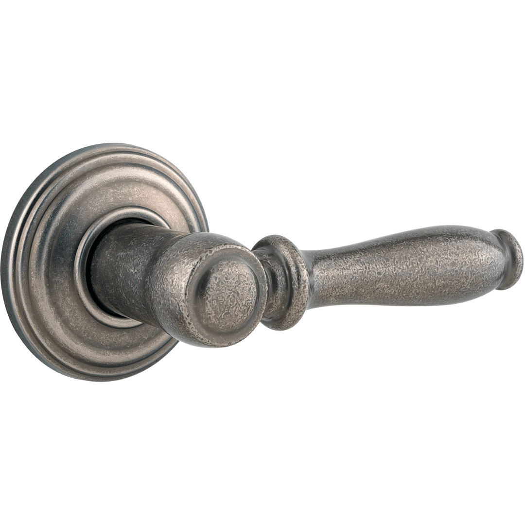 Ashfield Hall/Closet Lever in Rustic Pewter