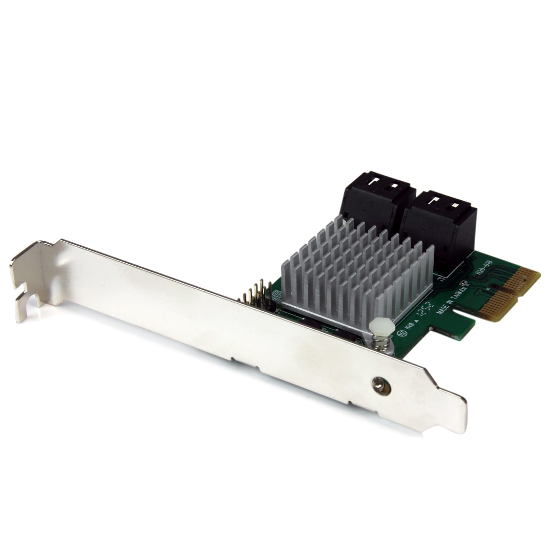 4 Port PCIe SATA 3 RAID Controller Card
