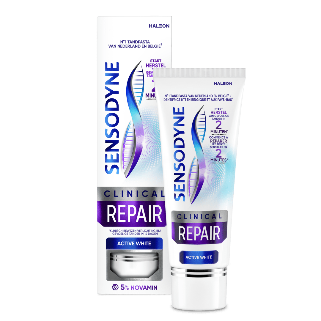 Sensodyne Clinical Repair Active White Tandpasta 75ml