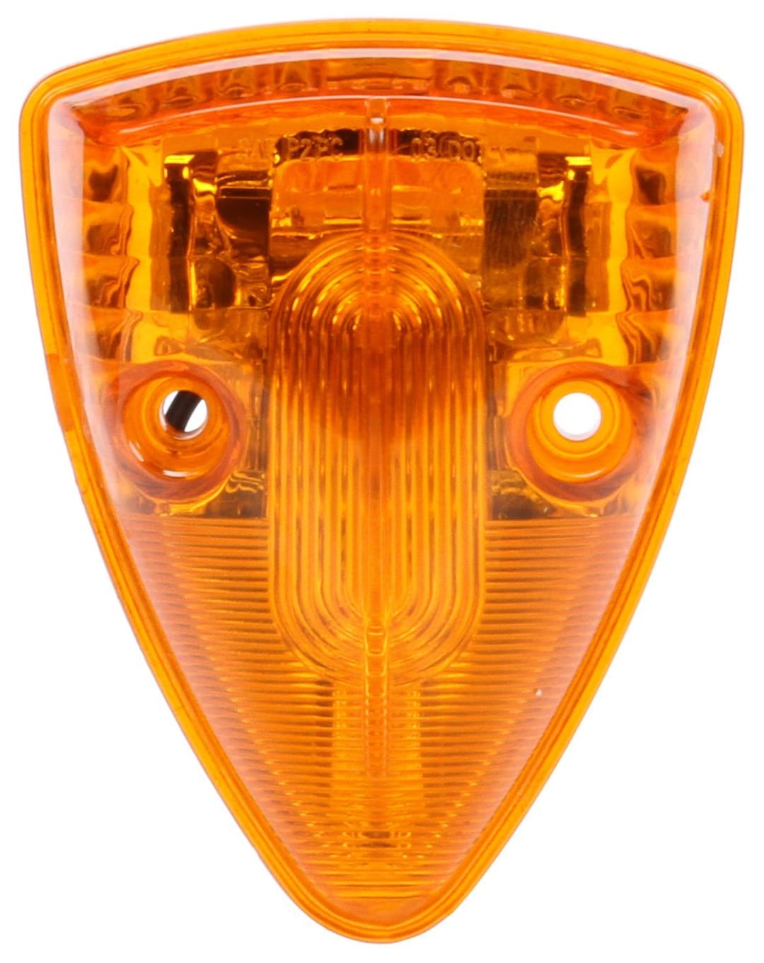 Truck-Lite Signal Stat 12V Yellow Triangle Bus Lamp