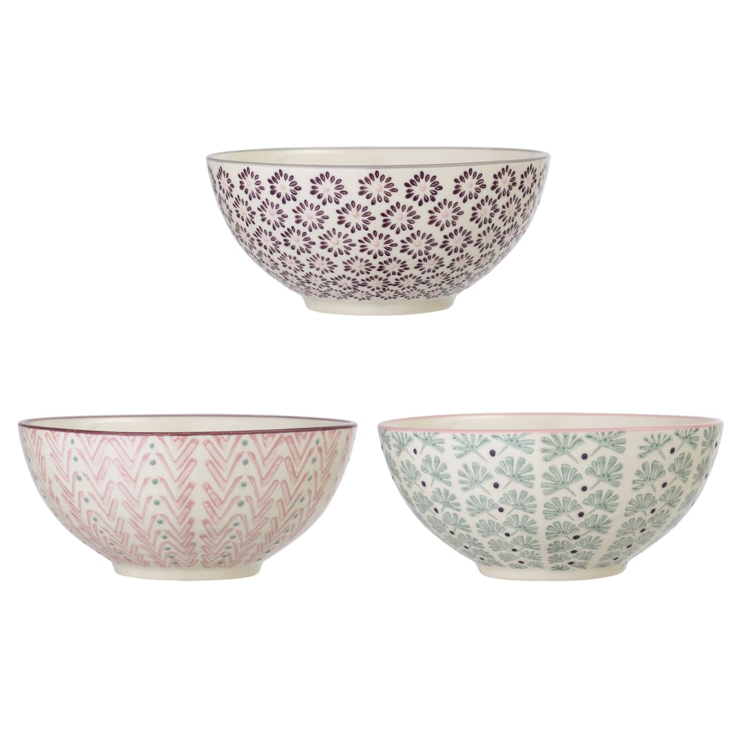 82069543 - Maya Bowl, Multi, Stoneware STOCK: 300