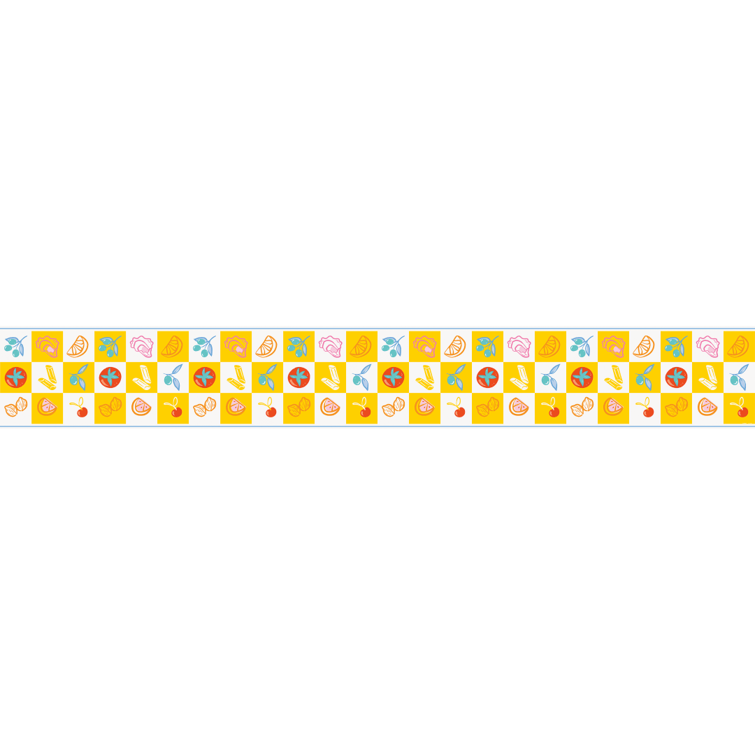 Dolce Vita Paper Table Runner, 7 ft