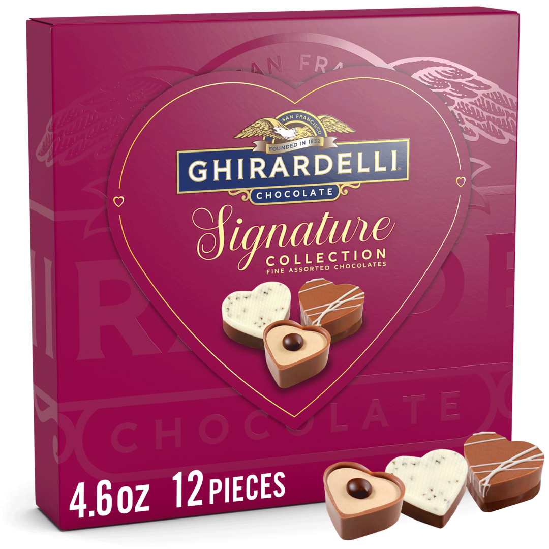 GHIRARDELLI Signature Collection Fine Assorted Chocolates Gift, 4.6 oz