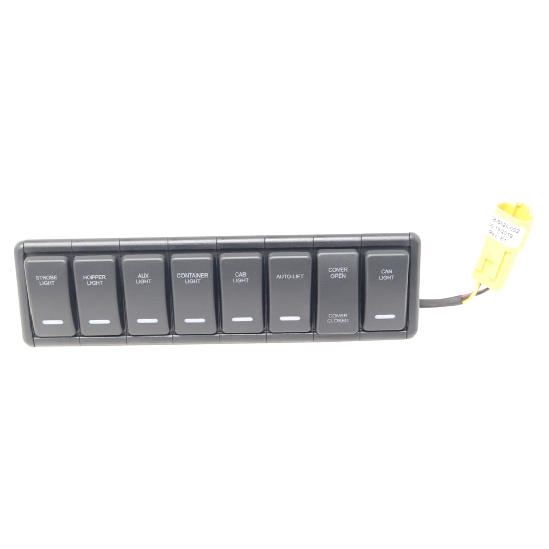 Wastebuilt® Replacement for Heil Switch Bank 2 with Yellow Connector