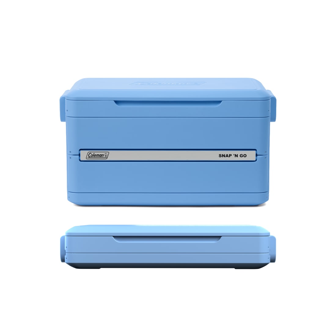 SNAP 'N GO COOLER 45QT CA - BLUE SKY