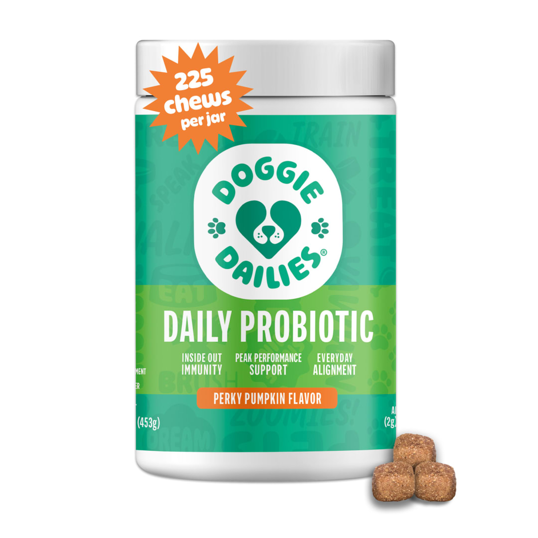 Doggie Dailies Probiotics for Dogs - Pumpkin