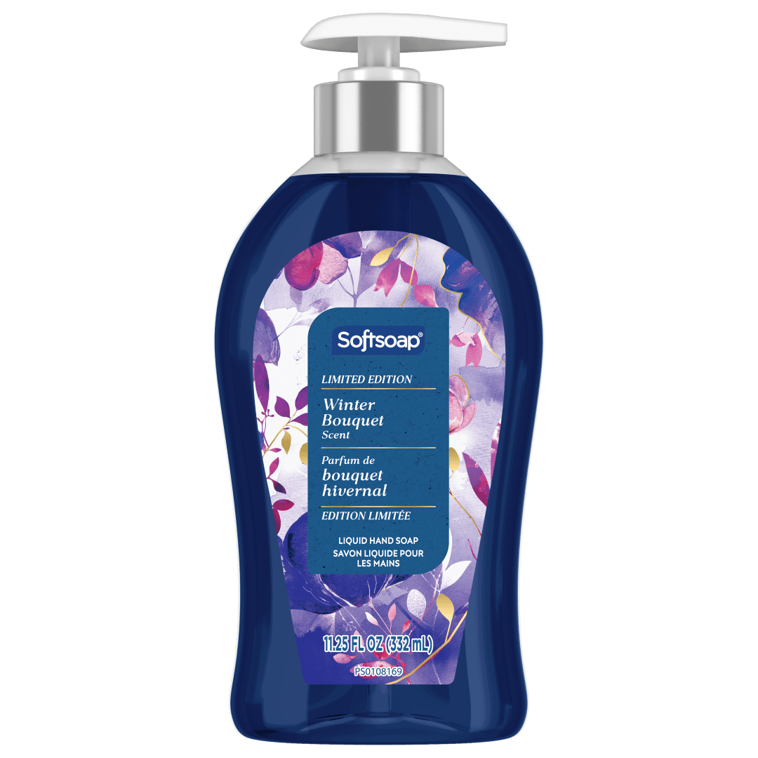 Softsoap Limited Edition Liquid Hand Soap, Winter Bouquet Scent, 11.25 fl oz