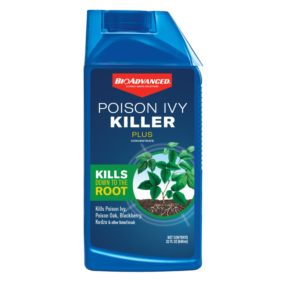 820255B, BioAdvanced Poison Ivy Killer Plus, Concentrate, 32 oz, 4,000 Sq Ft