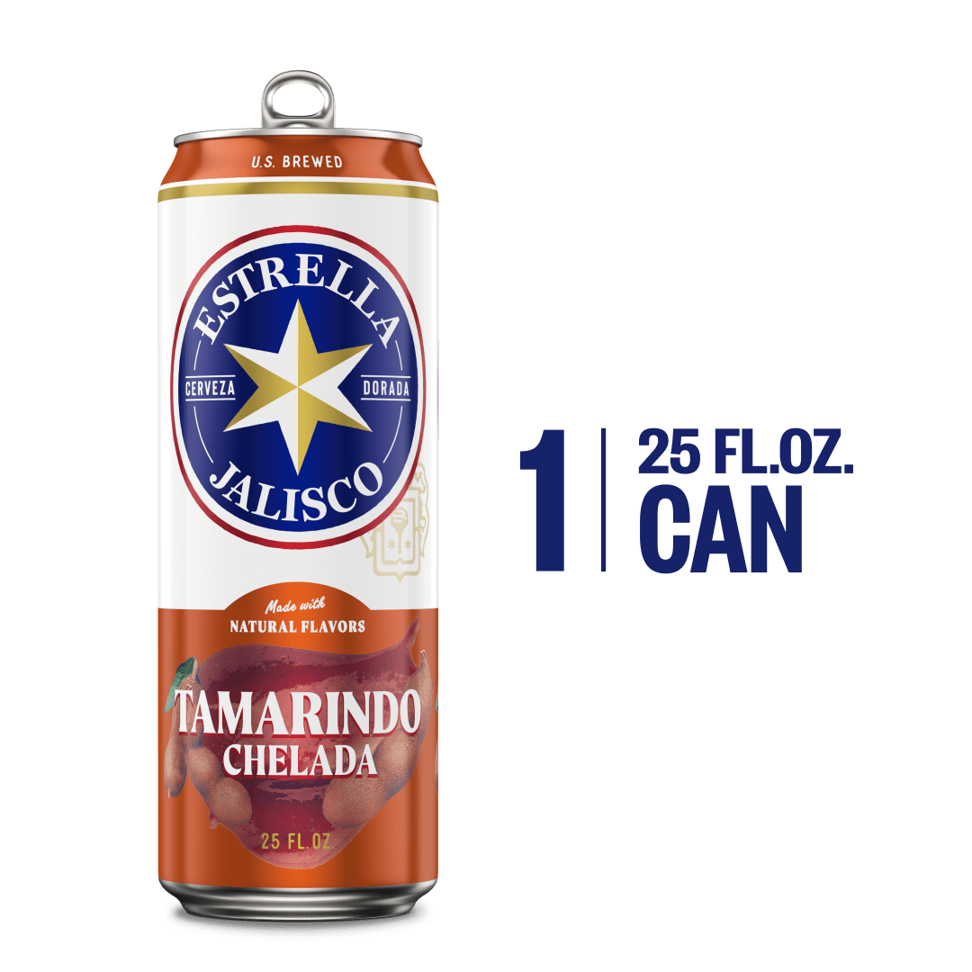 Estrella Jalisco Chelada Tamarindo Beer 25 fl oz 3.5% ABV Can
