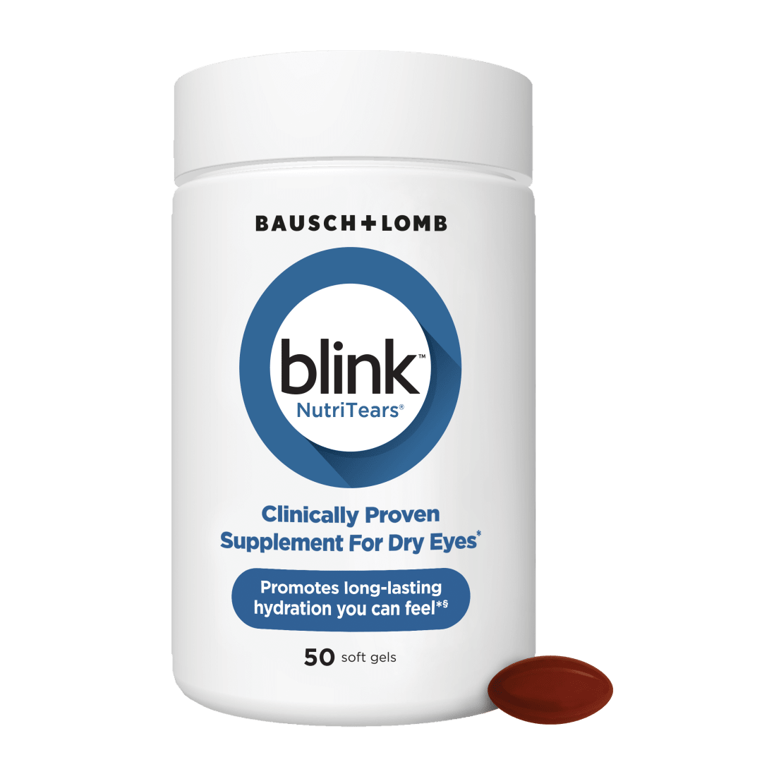 blink NutriTears  Supplement for Dry Eyes 50 ct Soft Gels
