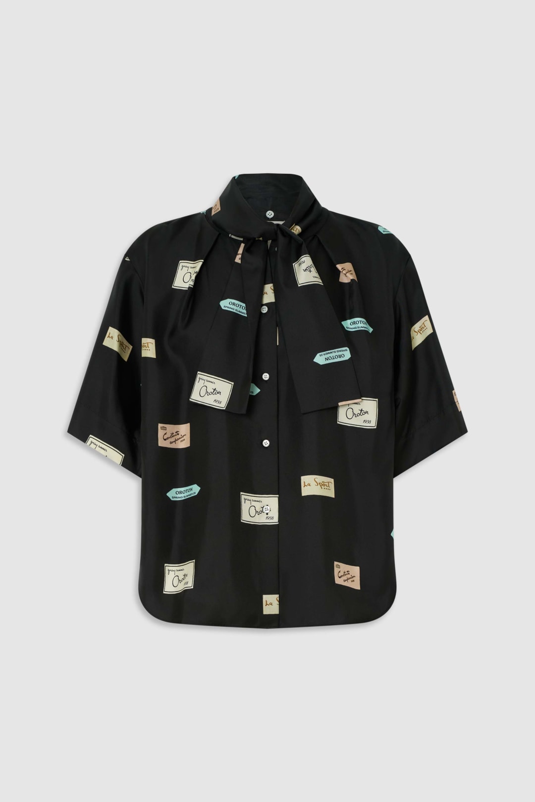 Vintage Label Blouse