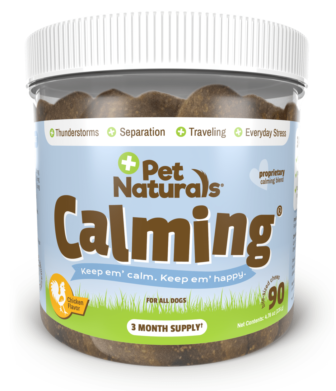 PN Calming Chews, Dogs, Chicken, 90ct WALMART EXCL
