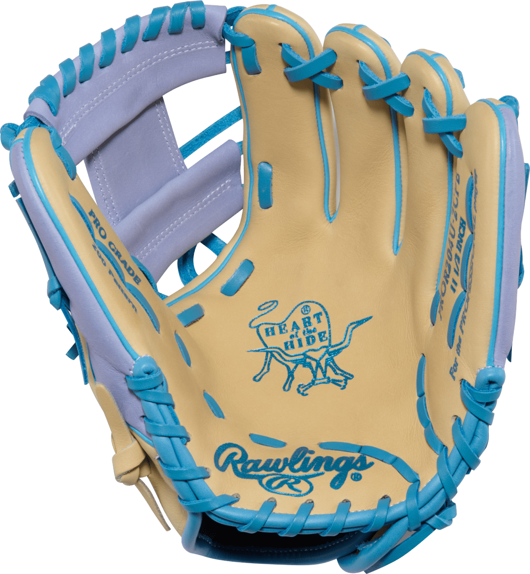 RAWLINGS "HEART OF THE HIDE" SERIES CONTOUR FIT BASEBALL GLOVE 11.5" RHT