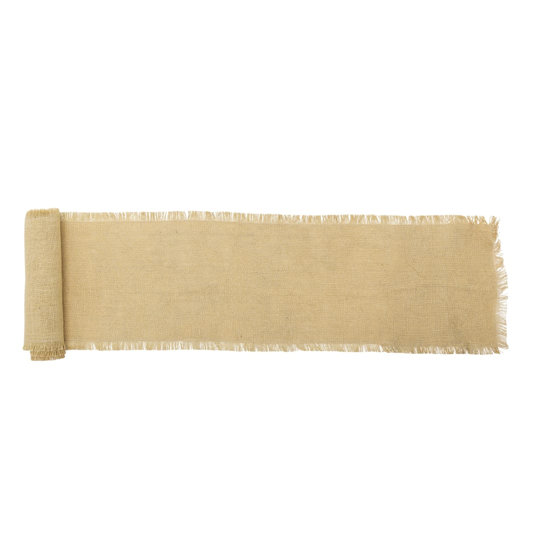 82073031 - Janavi Table Runner, Yellow, Jute STOCK: 187