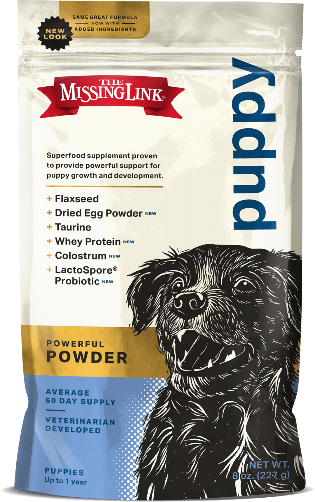 Superfood Powders Puppy Growth & Development Supplement 8 oz Bag