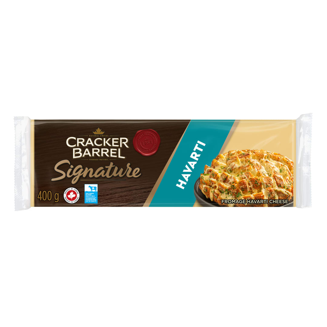 Cracker Barrel Signature Havarti Cheese, 400g