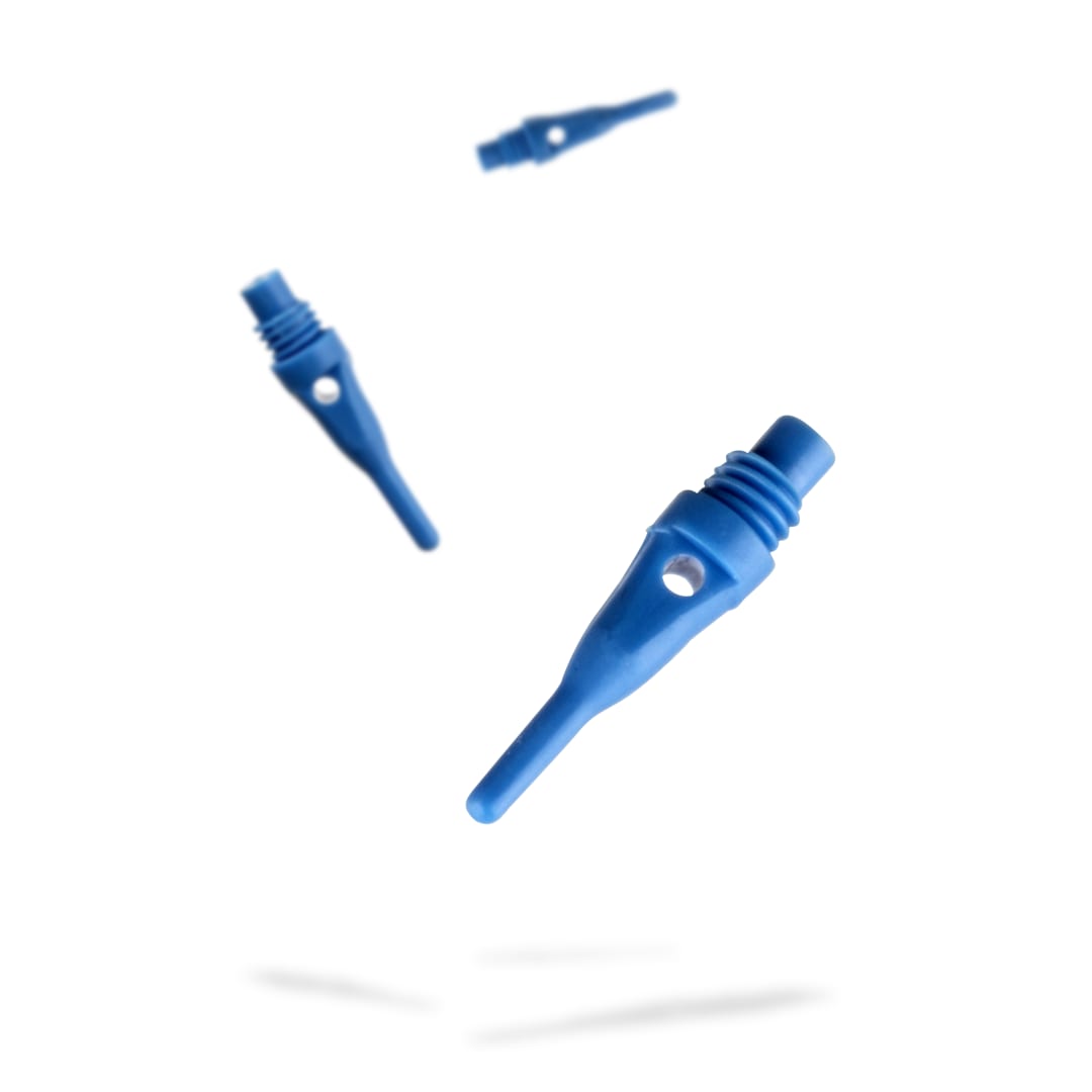 Viper Tufflex Tips SS 2BA Blue 15,000Ct Bulk Soft Dart Tips