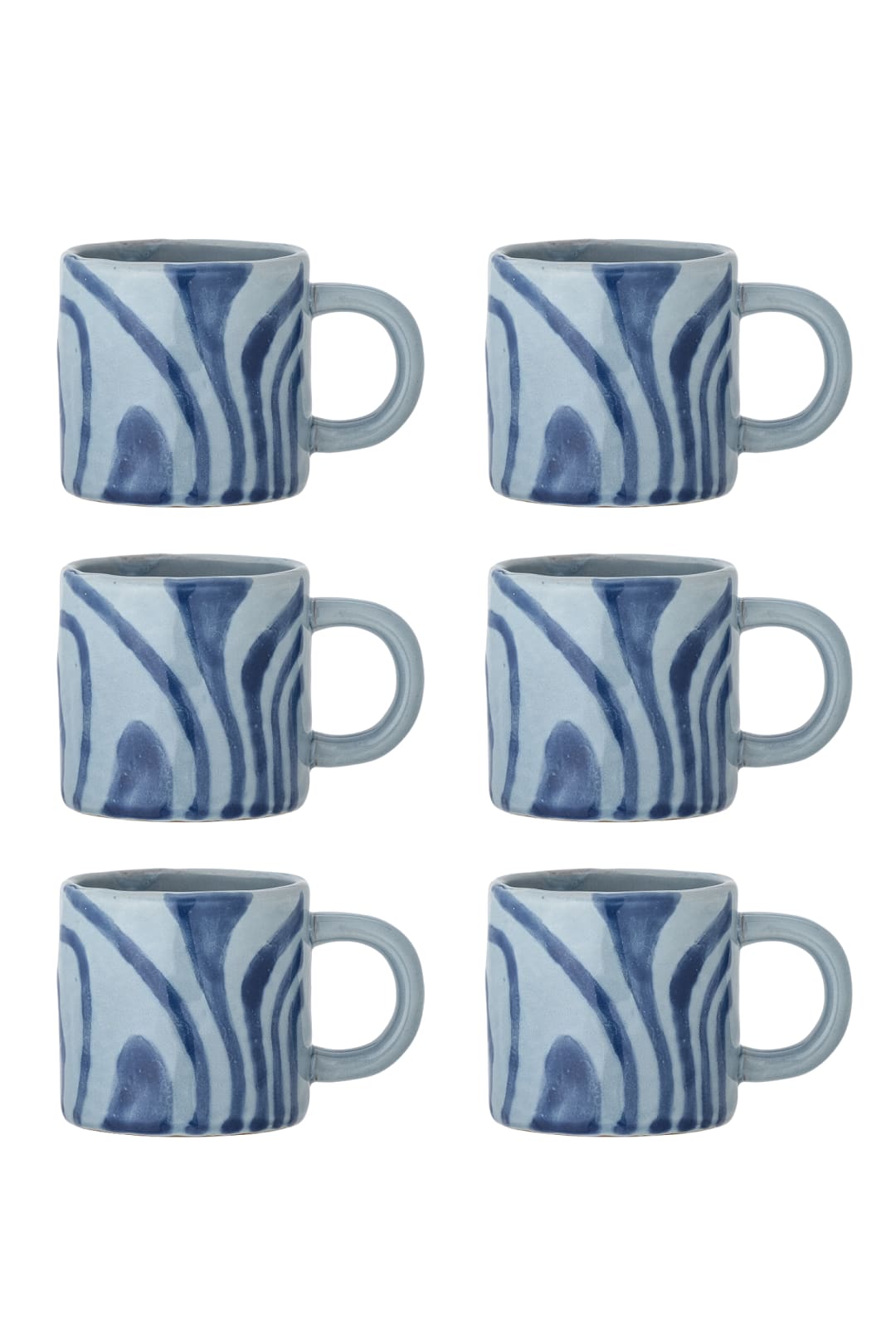 82061581 - Ninka Cup, Multipack, Blue, Stoneware STOCK: 10
