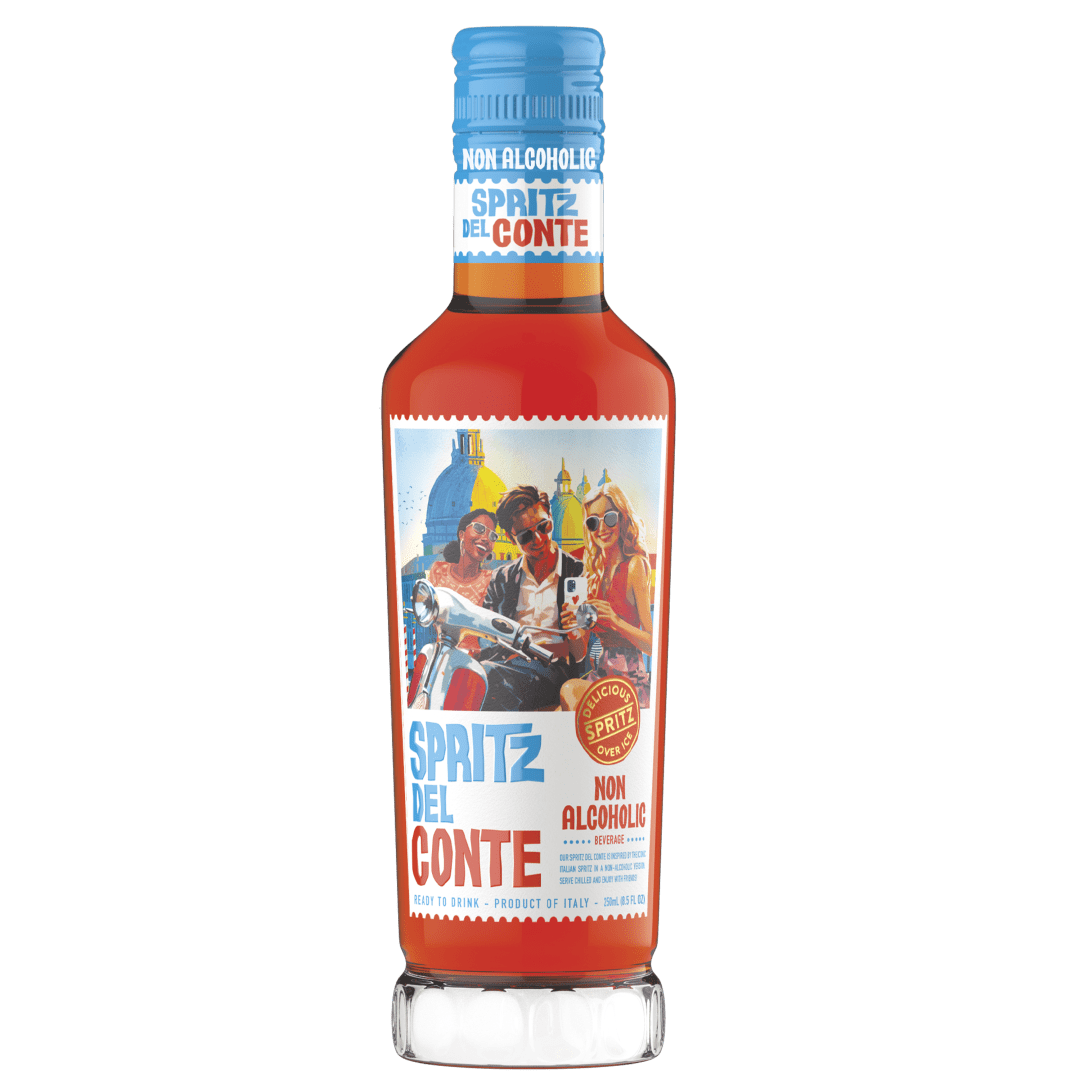 Spritz Del Conte Non-Alcoholic Classico Ready to Serve Italian Spritz Cocktail 250 ml