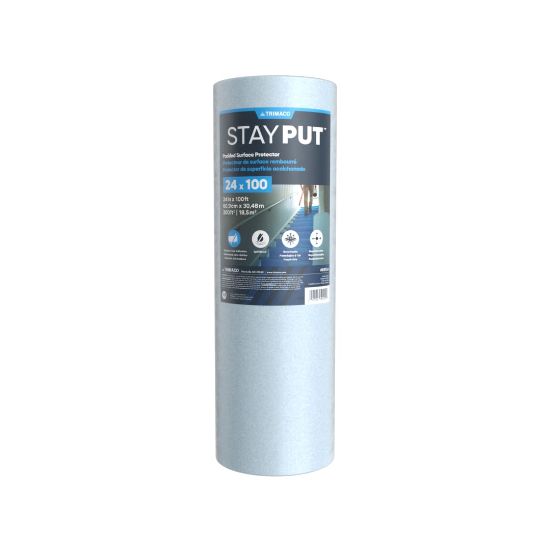 Stay Put® Surface Protector, 24"x100'