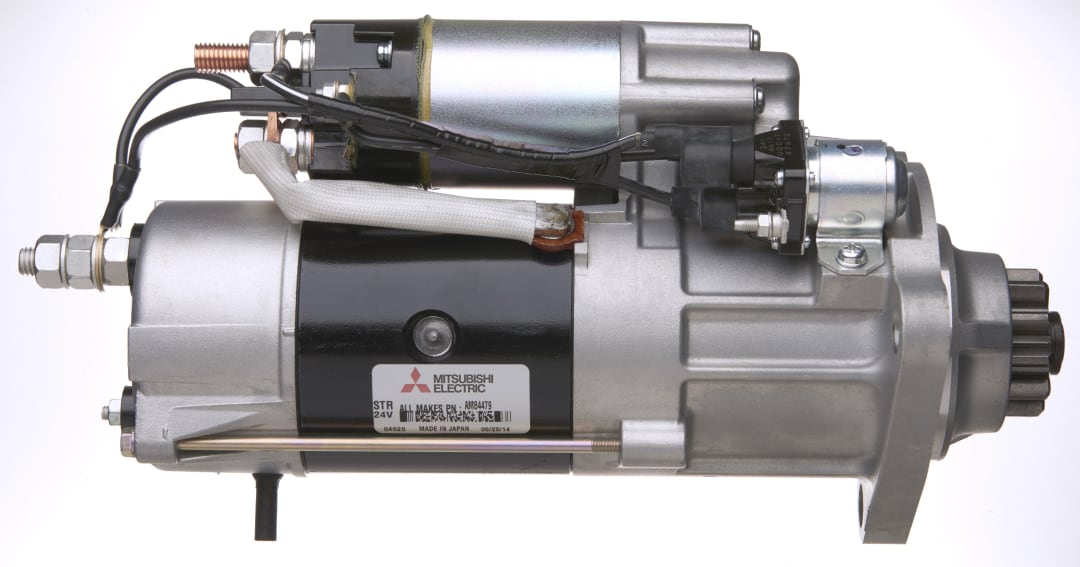 Mitsubishi Electric Diamond Gard Starter, Cummins ISX, 11.9L 2010 - Current