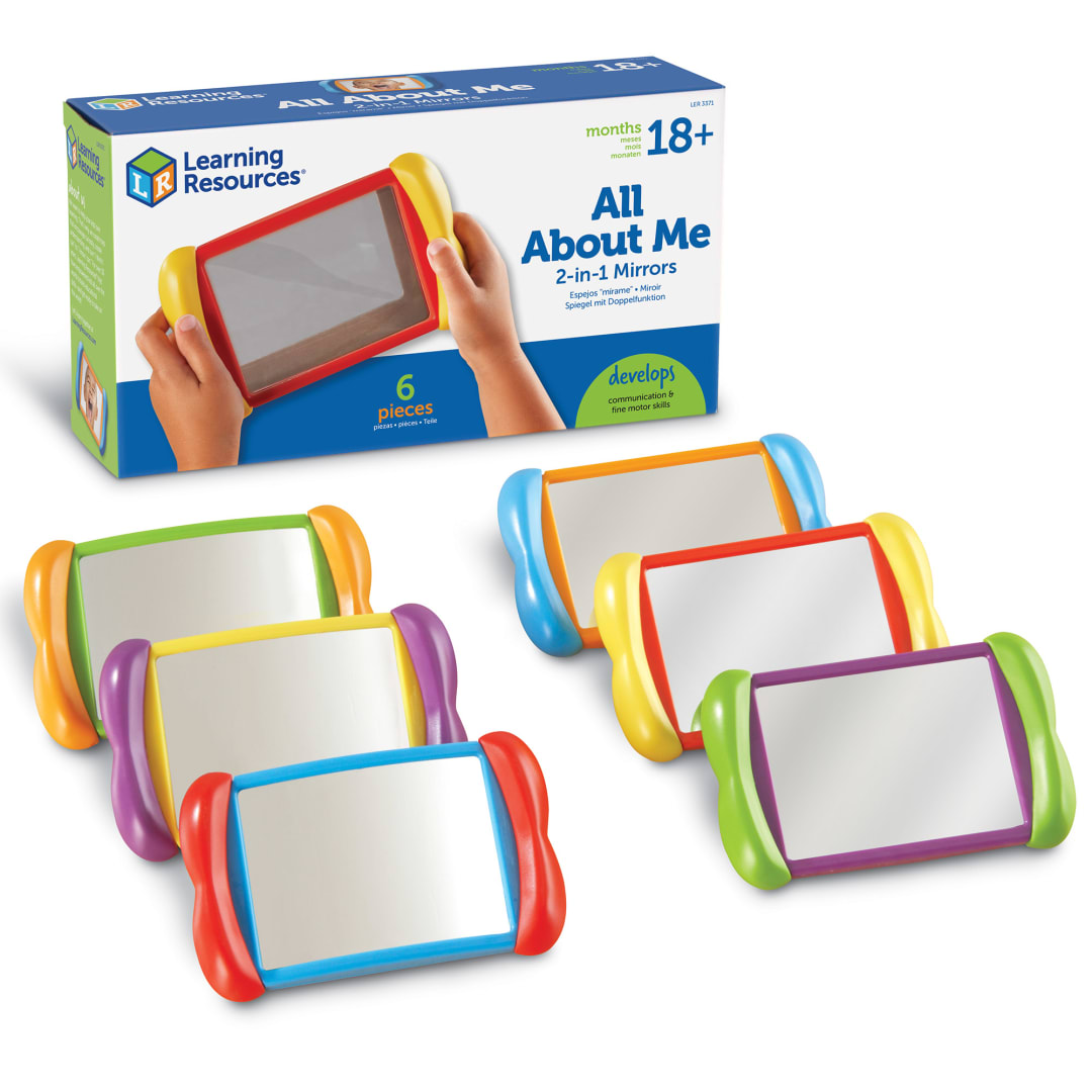 ALL ABOUT ME 2IN1 MIRRORS, S/6