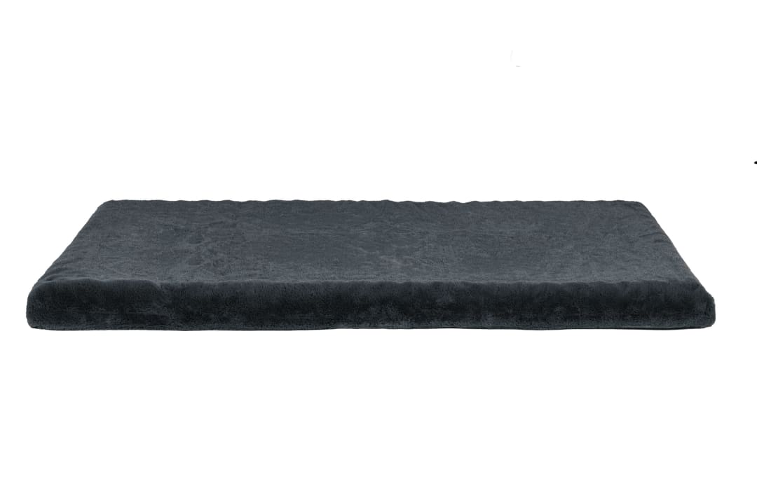 JM- 48x28 Plush Faux Fur Crate Ortho - Gray