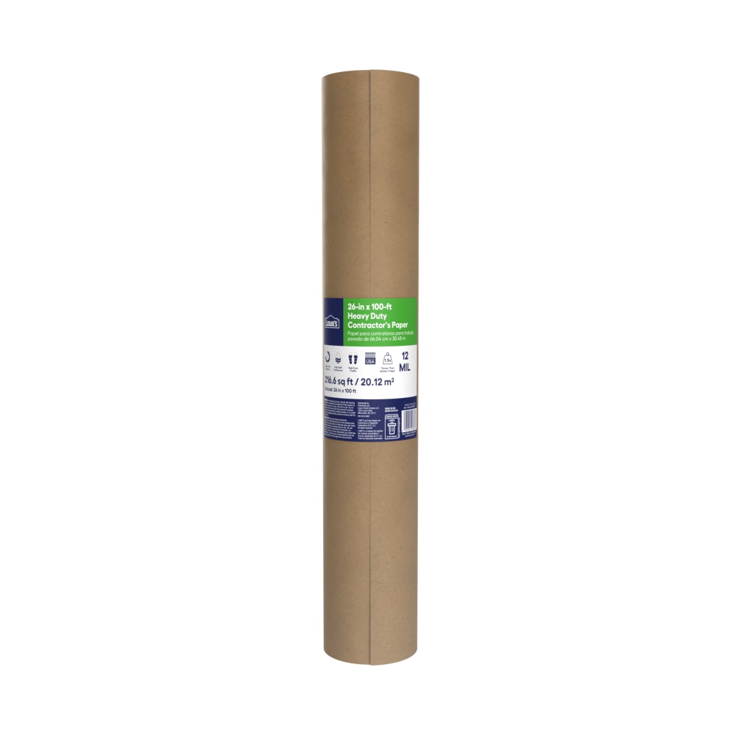 Heavy Duty Contractors Paper, 26"x100'